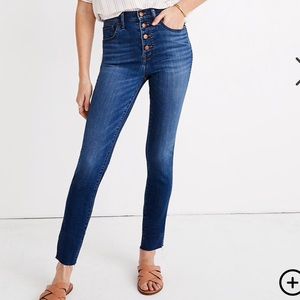 Madewell 10” High-Rise Skinny Crop